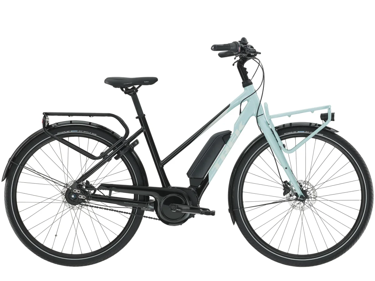 Trek District+ 2 Stagger Black Blue 400wh - Billede 2