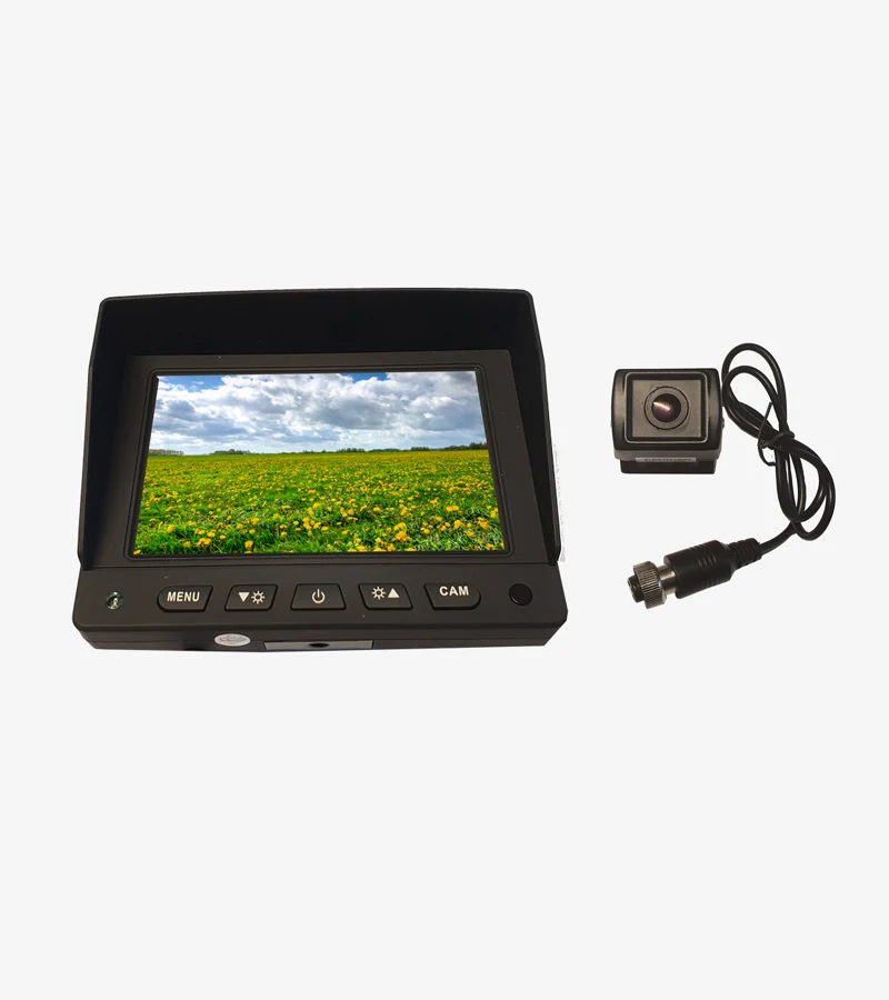 7” TFT/LCD TYND SKÆRM MED 1 KAMERA - Billede 2