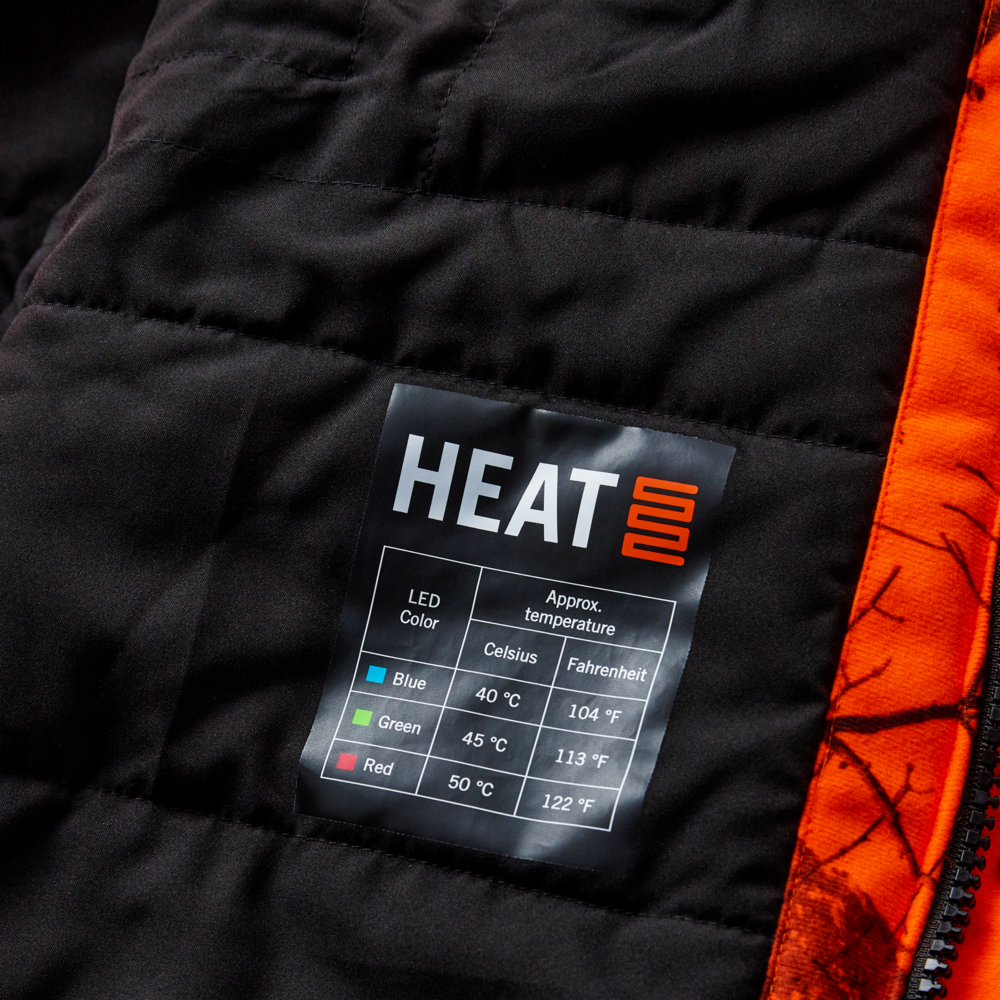Deerhunter – Heat Game Orange Jakke med varme panel herre - Billede 9