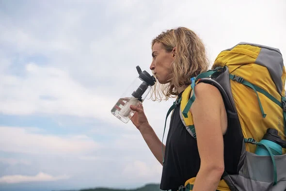 Drikkedunk med LifeStraw® 0,6L | Eddy® – Camelbak - Billede 6