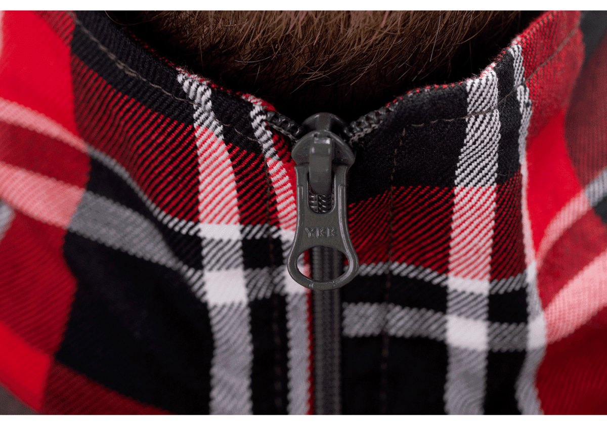 Flannel Combat Shirt – Rød – Invader Gear - Billede 7