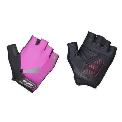 Gripgrab ProGel Hi-Vis Padded Glove Pink CykelHandsker - Billede 2