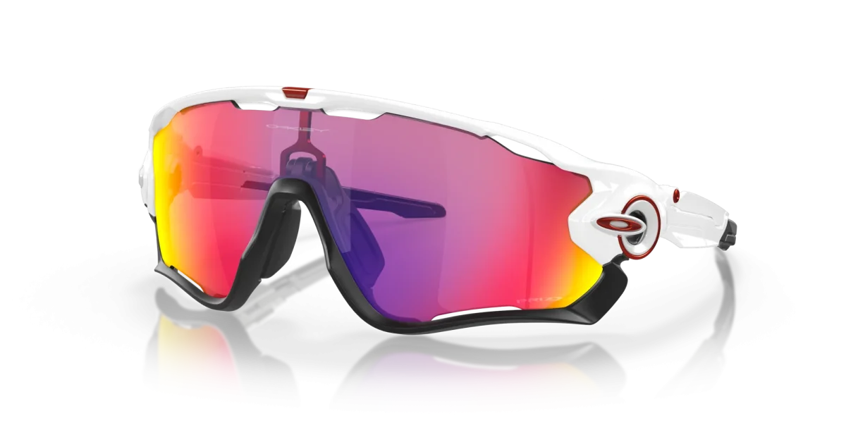 Oakley Jawbreaker Polished White Prizm Road