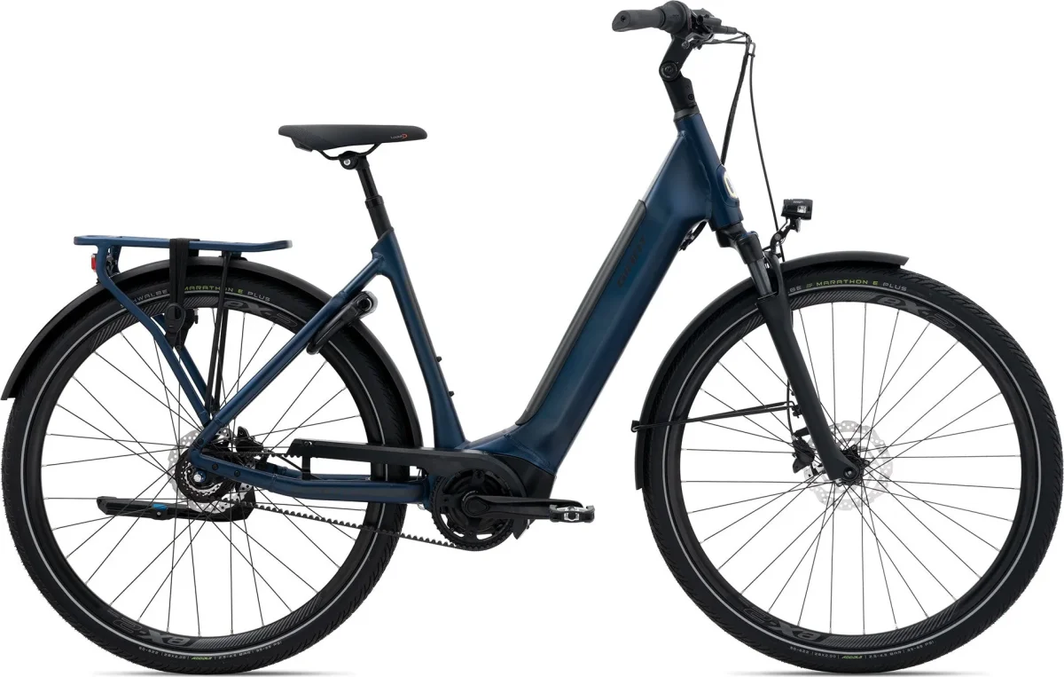Giant Dailytour E+ 1 navy blå dame Elcykel - Billede 2