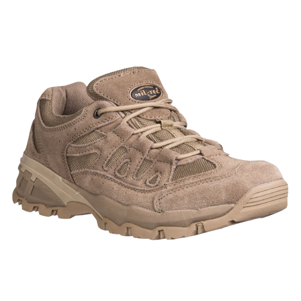 Mil-Tec – Coyote Squad Shoes 2,5 Inch – Sandfarvet vandresko - Billede 2
