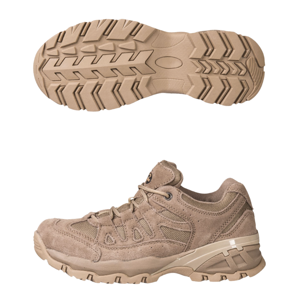 Mil-Tec – Coyote Squad Shoes 2,5 Inch – Sandfarvet vandresko - Billede 3
