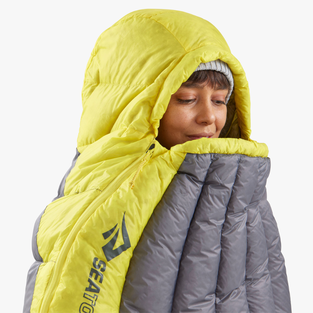 Sea to Summit Spark Women’s -1C Down Sleeping BagPewter Grey – 2-3 Sæsons Sovepose - Billede 6