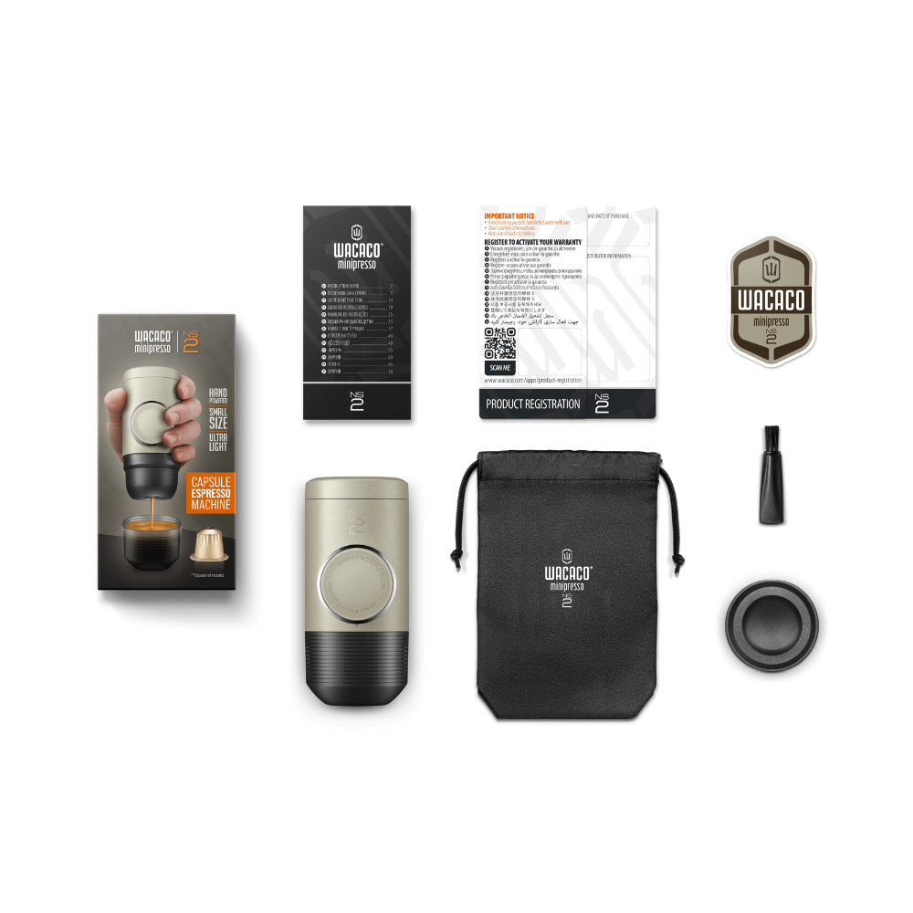 Wacaco Minipresso NS2 Espresso Coffee Maker til kaffe kapsler - Billede 4