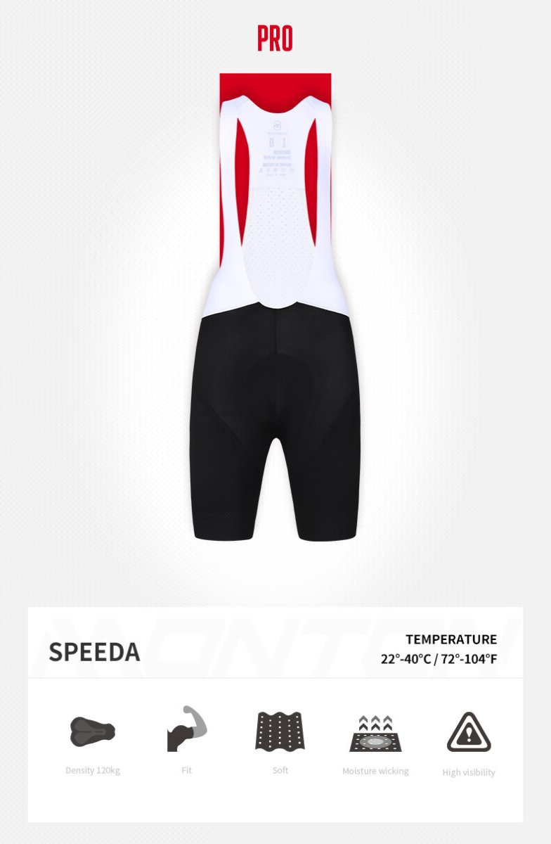 Speeda Bibshort – black - Billede 8