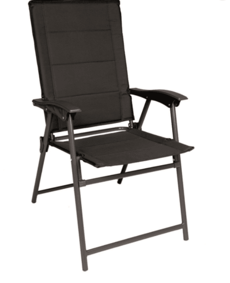 FOLDESTOL | BLACK ARMY FOLDING CHAIR - Billede 2